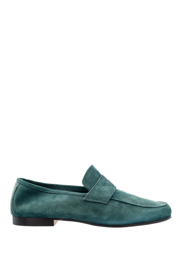 Andrea Ventura man green suede loafers for men buy with prices and photos 143577 - photo 1