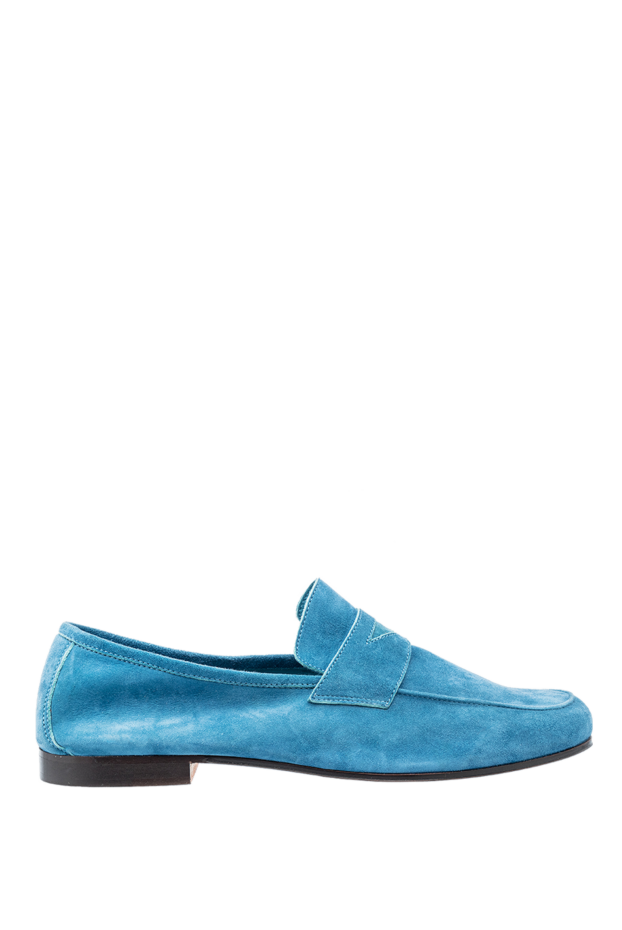 Andrea Ventura man blue leather loafers for men buy with prices and photos 143582 - photo 1