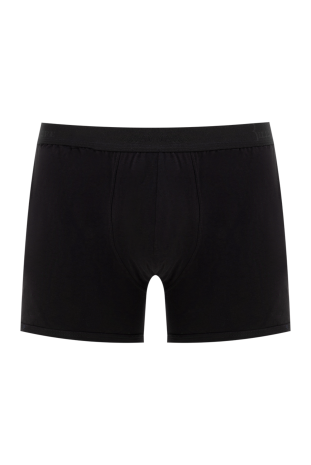 Billionaire black cotton boxers for men. 143649 - photo 1