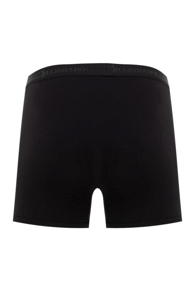 Billionaire black cotton boxers for men. 143649 - photo 2