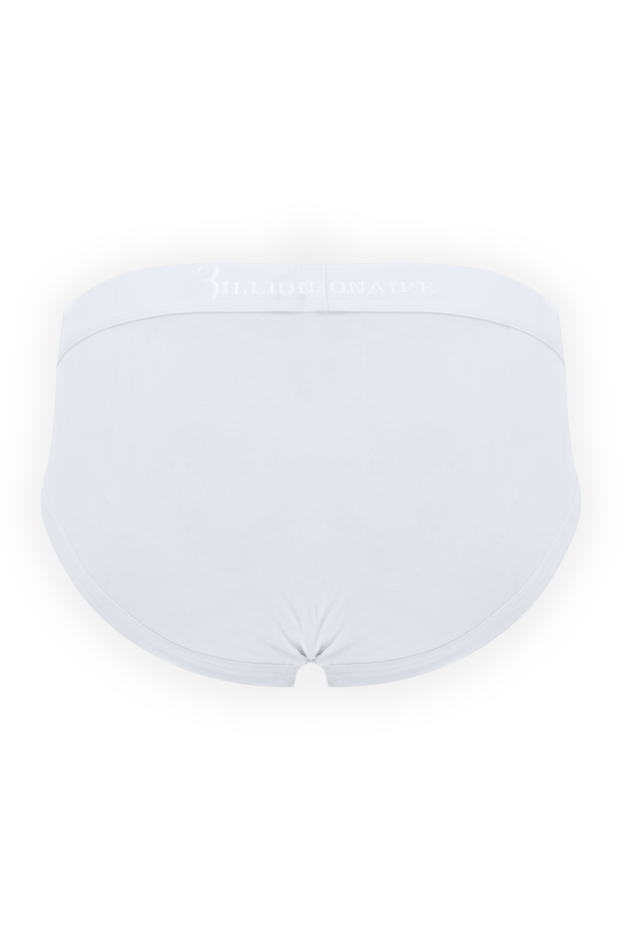 Billionaire briefs made of white cotton for men 143650 - photo 2