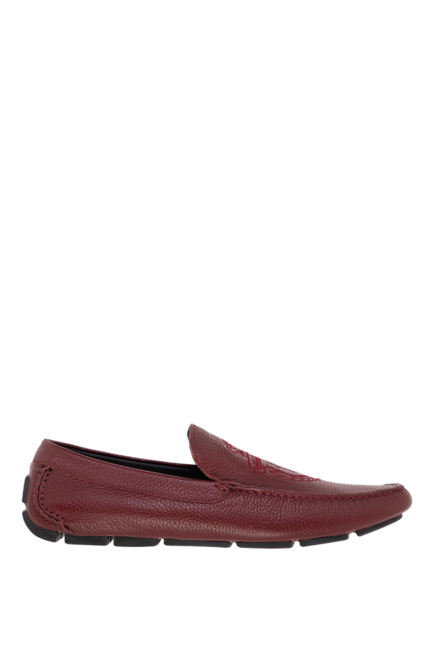 Billionaire man men's leather moccasins burgundy buy with prices and photos 143654 - photo 1