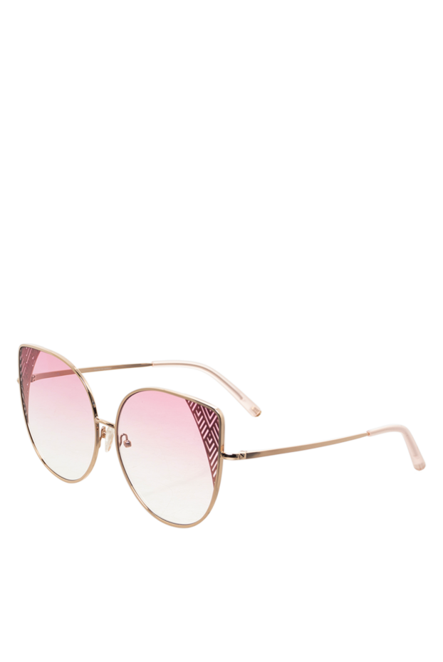 Matthew Williamson pink glasses for women with a pattern on the frame 143705 - photo 3