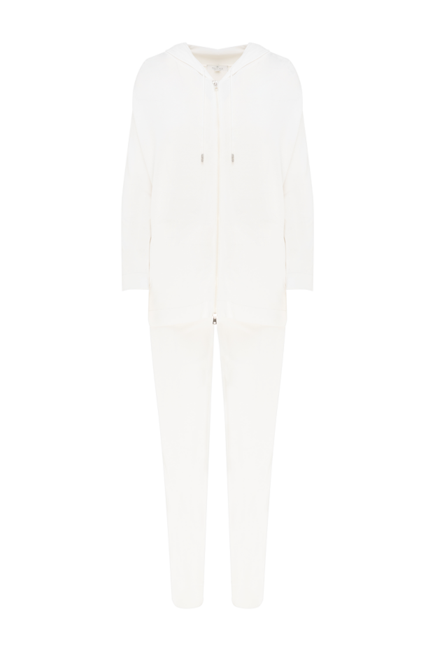 Panicale жіночі костюм прогулянковий з віскози та еластану білий жіночий купити фото з цінами 143857 - фото 1