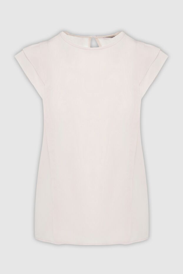 Peserico жіночі блуза з шовку бежева жіноча купити фото з цінами 143884 - фото 1