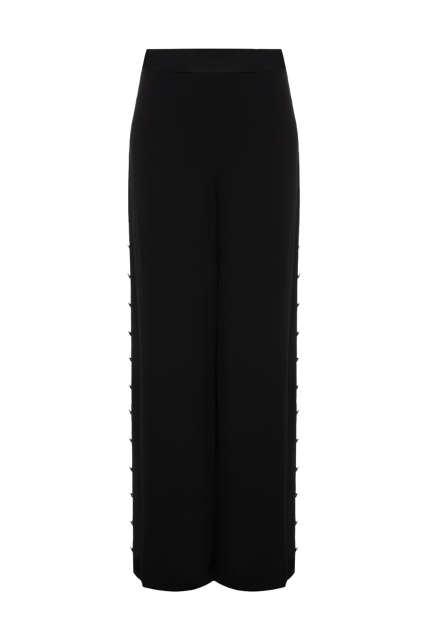 Edward Achour Paris woman black polyester trousers for women buy with prices and photos 143978 - photo 1