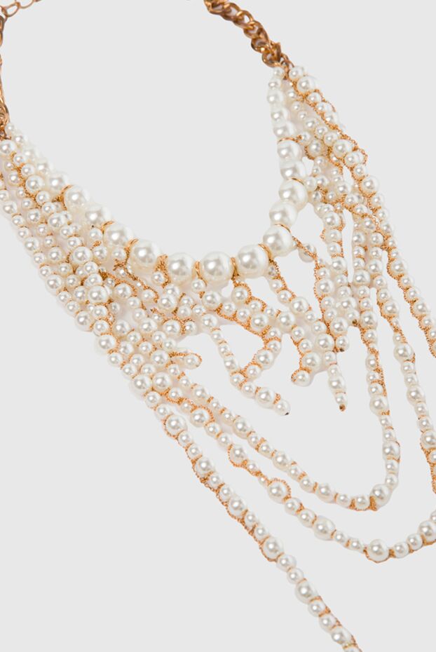 Edward Achour Paris cascade necklace for women made of pearls 143987 - photo 3