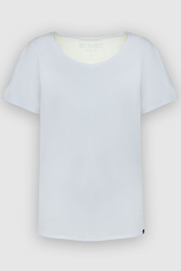 Ko Samui woman white silk t-shirt for women buy with prices and photos 144116 - photo 1