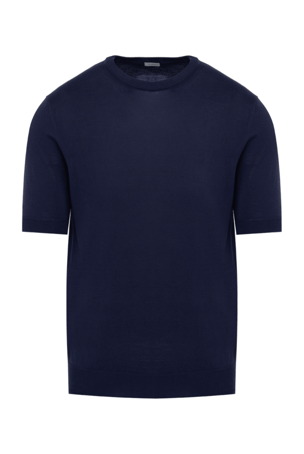 Malo man cotton short sleeve jumper blue for men buy with prices and photos 144201 - photo 1