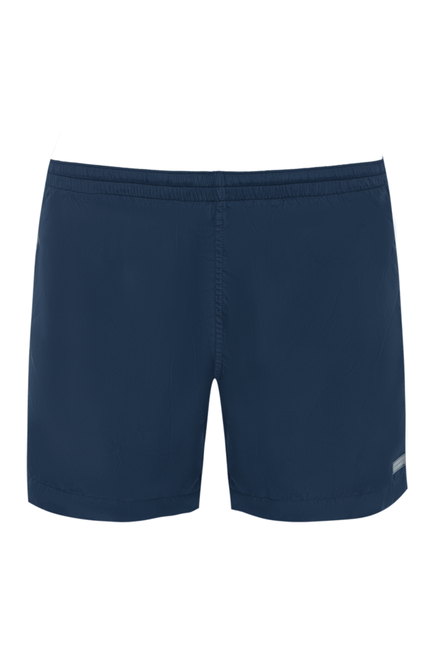 Malo men's beach shorts, laconic, in rich blue color 144214 - photo 1