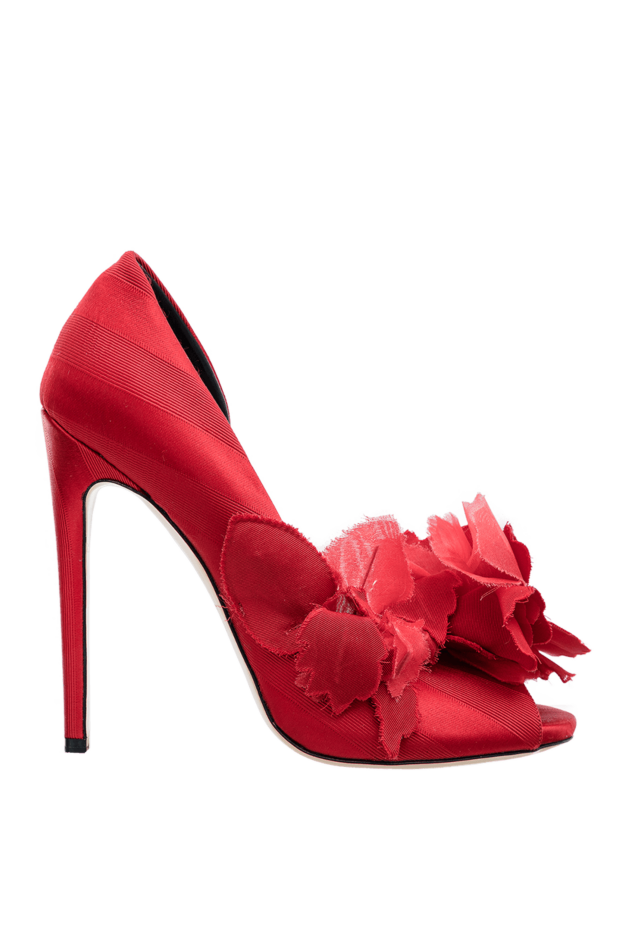 Aleksander Siradekian woman red cotton and silk shoes for women buy with prices and photos 144359 - photo 1