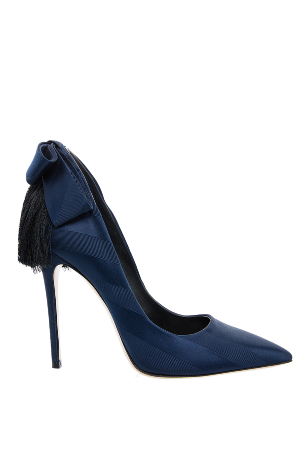Aleksander Siradekian женские туфли из хлопка и шелка синие женские купить с ценами и фото 144360 - фото 1