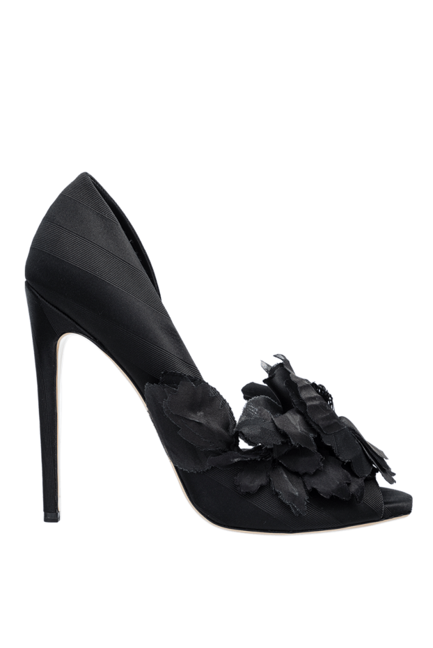 Aleksander Siradekian woman black cotton and silk shoes for women buy with prices and photos 144361 - photo 1