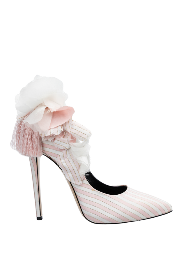 Aleksander Siradekian woman pink cotton and silk shoes for women buy with prices and photos 144363 - photo 1