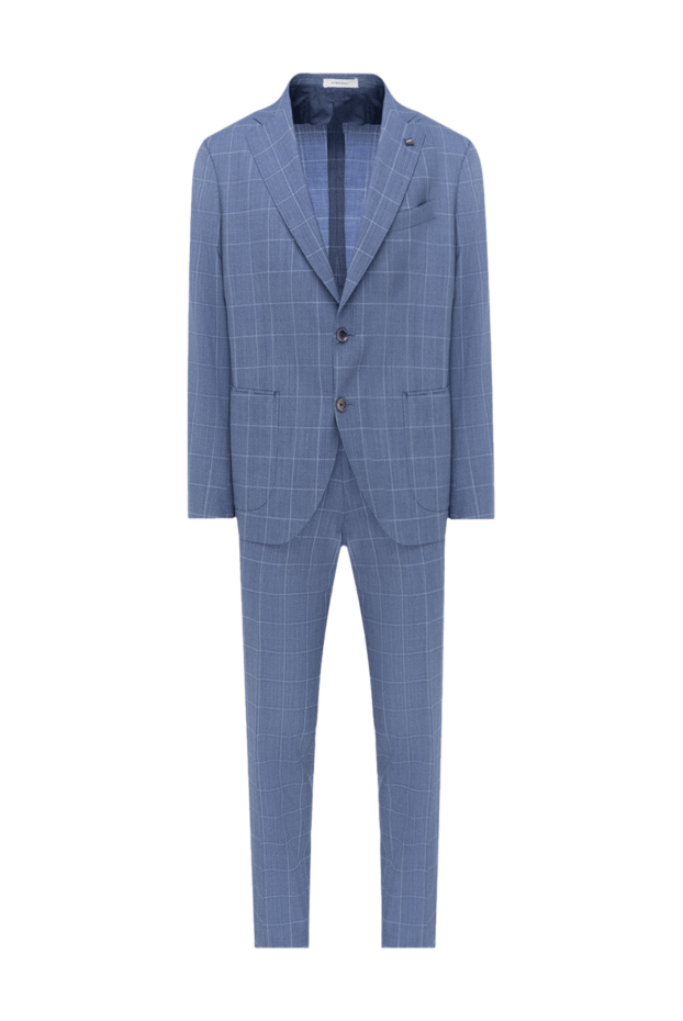 Sartoria Latorre man men's blue wool suit buy with prices and photos 144517 - photo 1