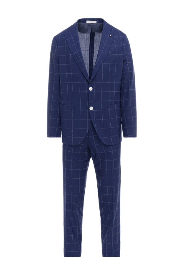 Sartoria Latorre man men's suit made of wool, blue buy with prices and photos 144518 - photo 1