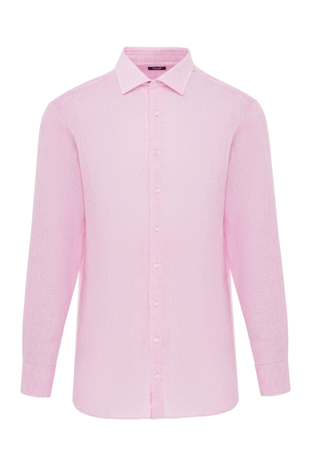 Tombolini men's linen shirt, light pink 144591 - photo 1