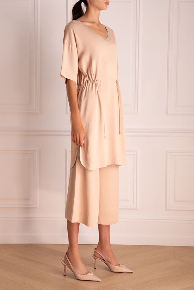 Panicale walking suit made of acrylic and viscose beige for women 144597 - photo 3