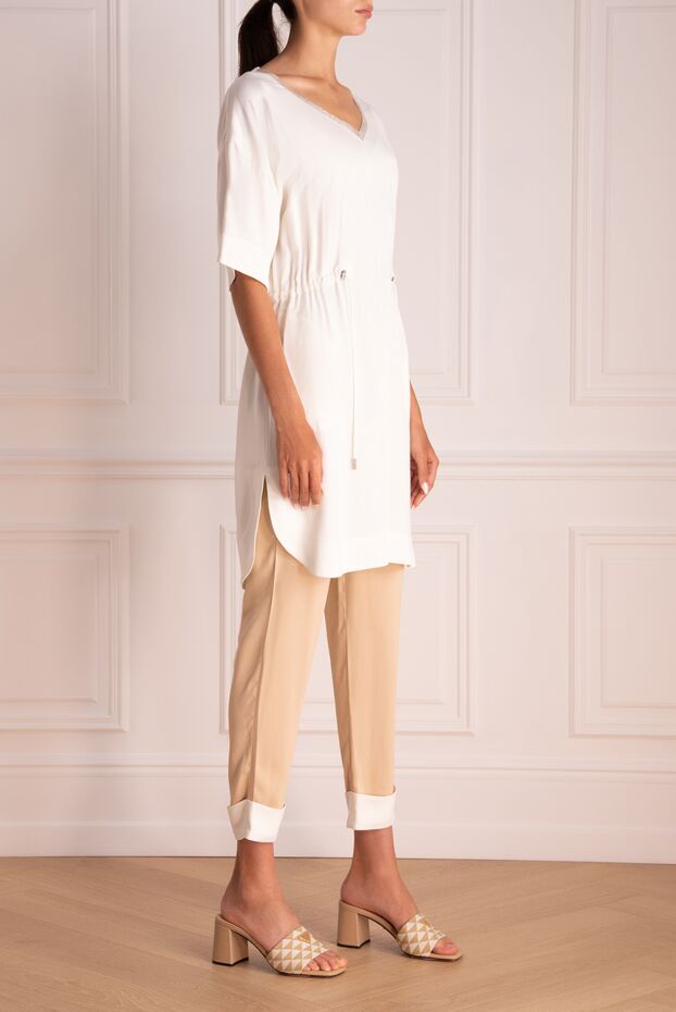 Panicale walking suit made of acrylic and viscose white for women 144599 - photo 3
