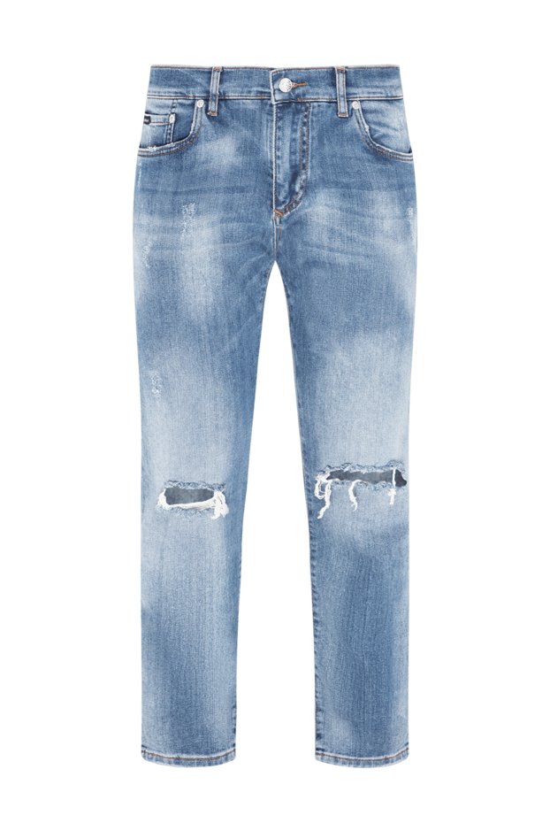 Dolce & Gabbana blue cotton jeans for men 144630 - photo 1