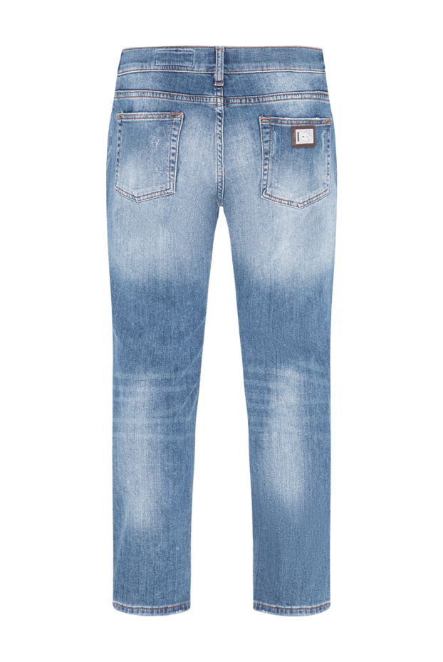 Dolce & Gabbana blue cotton jeans for men 144630 - photo 3