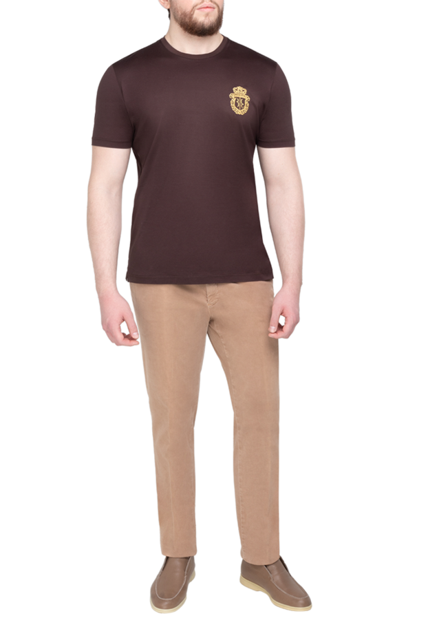 Billionaire brown cotton t-shirt for men (markdown) 196941 - photo 2