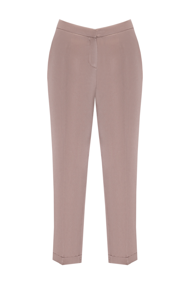 Max&Moi woman beige silk trousers for women buy with prices and photos 144753 - photo 1