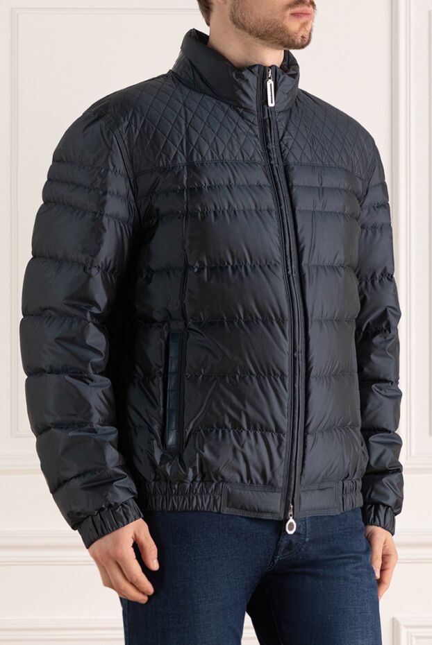 Stefano Ricci blue silk jacket for men 144898 - photo 3