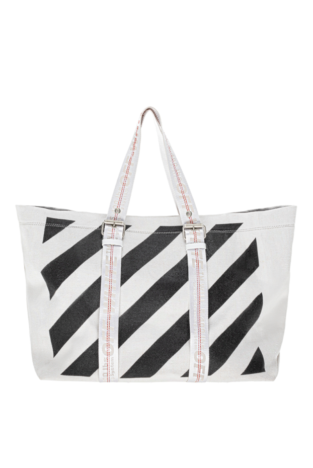 Off-White woman white linen bag for women buy with prices and photos 145118 - photo 1