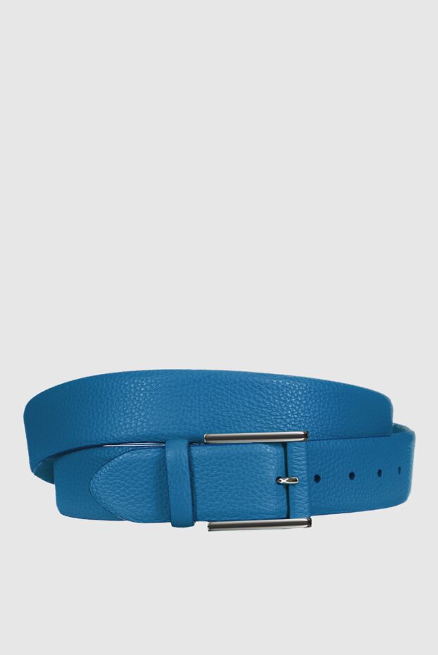 Cesare di Napoli man blue leather belt for men buy with prices and photos 145178 - photo 1