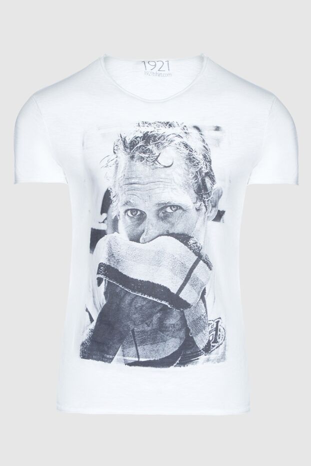 1921 T-Shirt мужские футболка из хлопка белая мужская купить с ценами и фото 145222 - фото 1