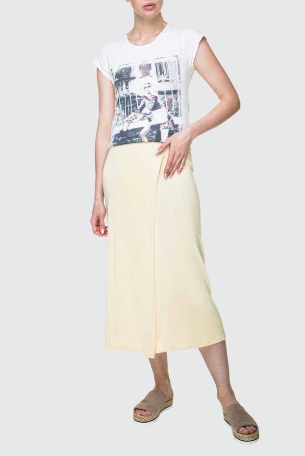 1921 T-Shirt women's white t-shirt with a multicolor photo of brigitte bardot 145236 - photo 2