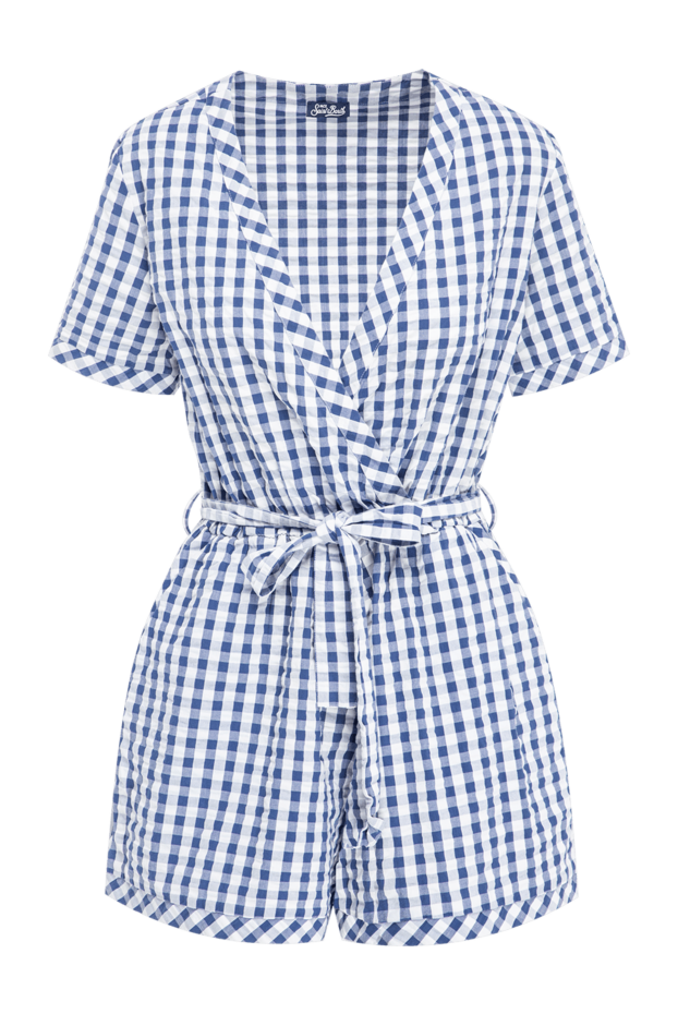 MC2 Saint Barth stylish jumpsuit with checkered shorts for women 145252 - photo 1