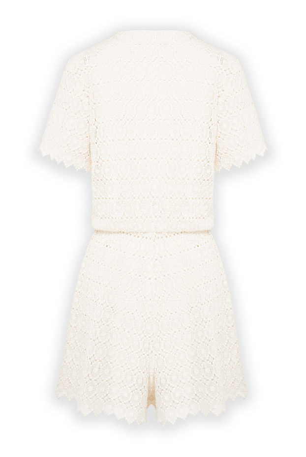 MC2 Saint Barth knitted overalls with shorts beige for women 145255 - photo 3
