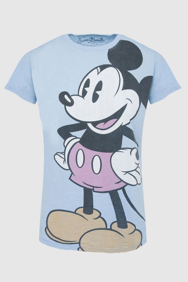 MC2 Saint Barth t-shirt women's blue with a mickey mouse image 145272 - photo 1