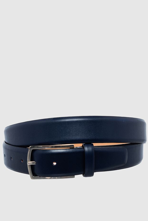 Cesare di Napoli man leather belt blue for men buy with prices and photos 145341 - photo 1