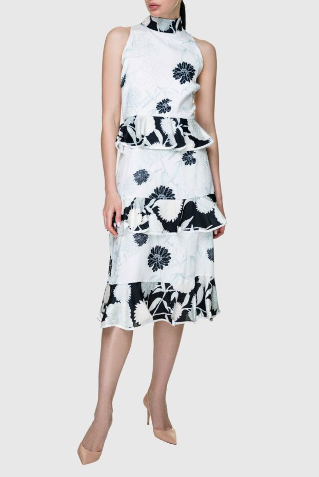 Fleur de Paris high-neck sleeveless white dress women's 145387 - photo 3