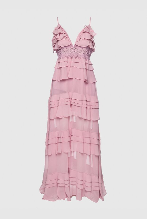 Fleur de Paris женские платье из полиэстера розовое женское купить с ценами и фото 145404 - фото 1