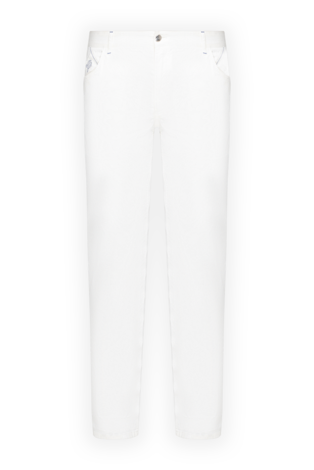 Zilli white cotton jeans for men 145445 - photo 1