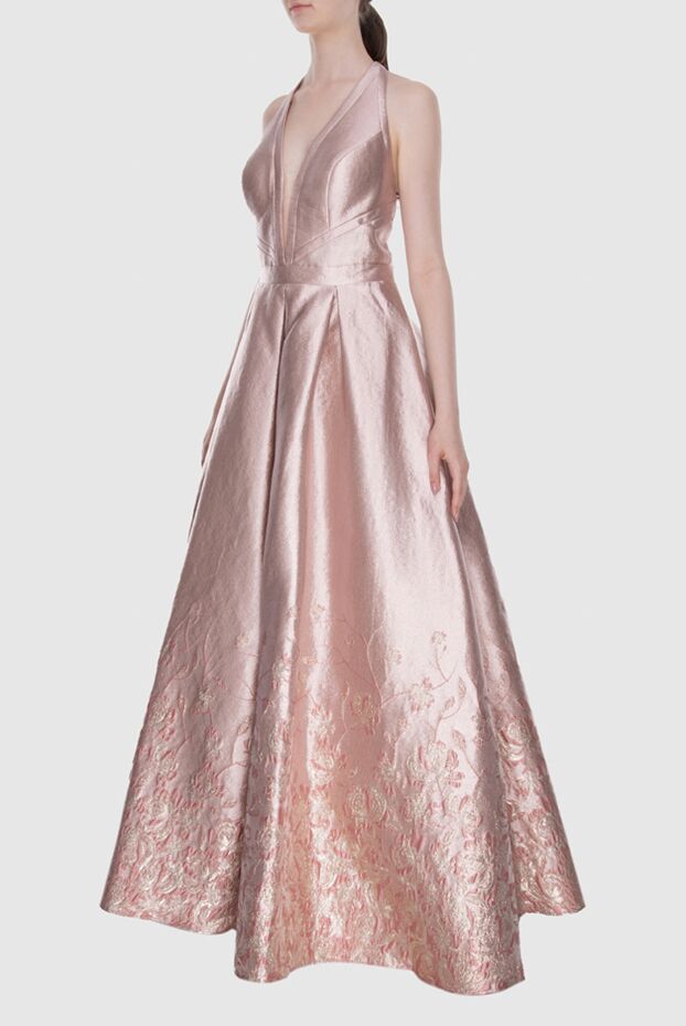 Fleur de Paris pink dress with a textured pattern women's 145457 - photo 3