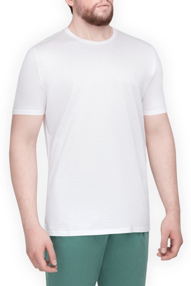 Billionaire straight cut t-shirt with minimalist design 145495 - photo 3
