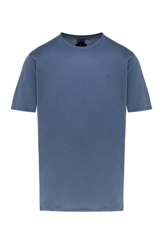 Billionaire sky blue breathable cotton t-shirt 145498 - photo 1