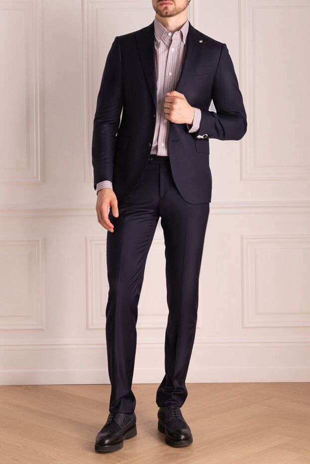 Sartoria Latorre man gray wool men's suit buy with prices and photos 145512 - photo 2