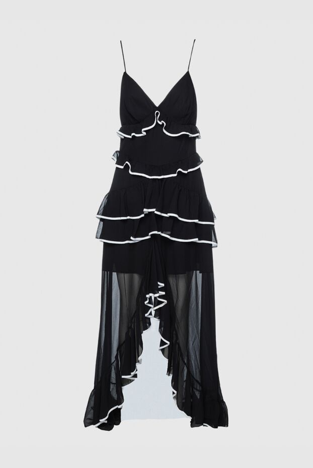 Fleur de Paris женские платье из полиэстера черное женское купить с ценами и фото 145636 - фото 1