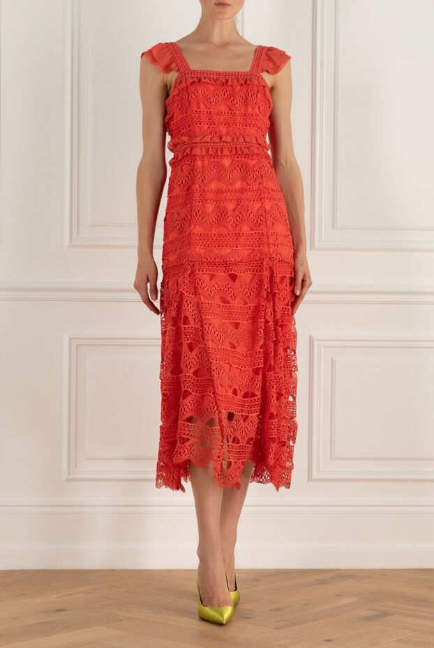Fleur de Paris жіночі сукня з поліестеру червона жіноча купити фото з цінами 145860 - фото 2