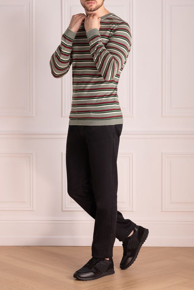 Gucci man silk and cotton jumper green for men buy with prices and photos 146365 - photo 2