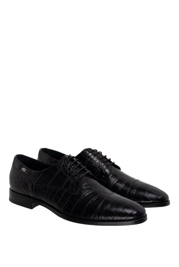 Zilli men's crocodile leather shoes black 146711 - photo 3