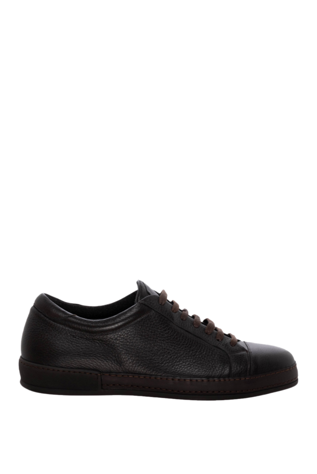 Cesare di Napoli man brown leather sneakers for men buy with prices and photos 146738 - photo 1