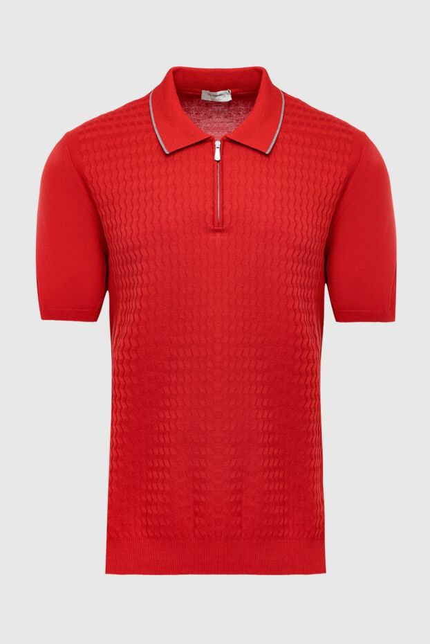 Bilancioni man cotton polo red for men buy with prices and photos 146785 - photo 1