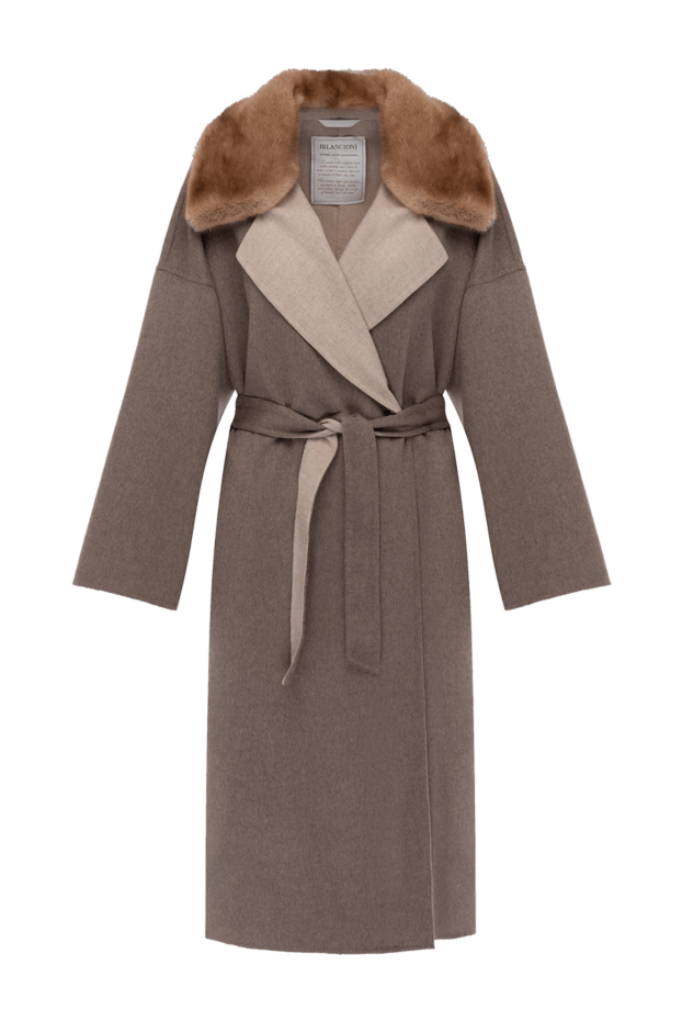 Bilancioni woman women's beige coat buy with prices and photos 146880 - photo 1